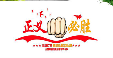 扫黑除恶专项斗争工作